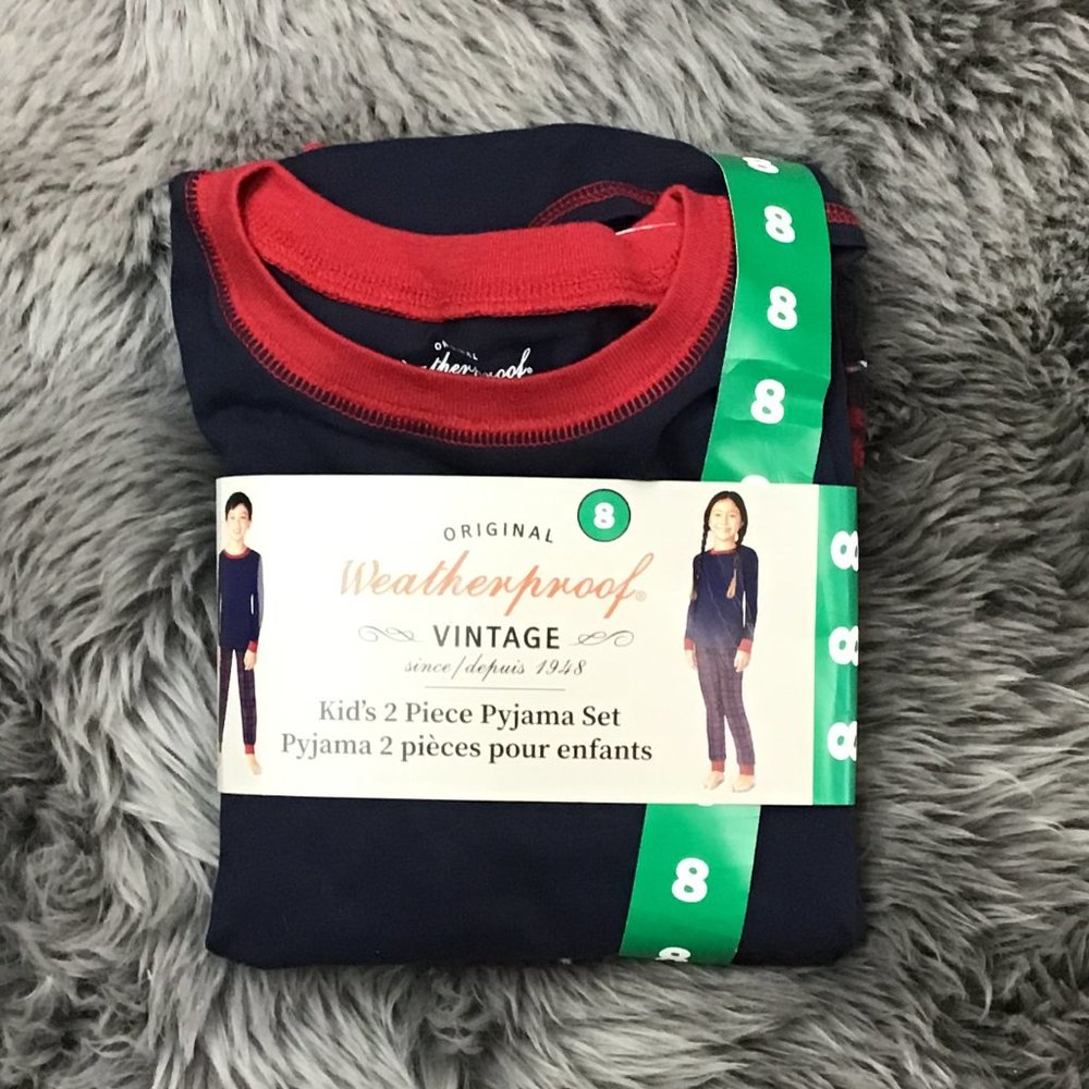 Weatherproof Kids Pyjama set | 2 Piece | Blue